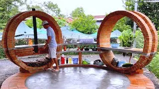 Thumbnail: How to make a large wood stove for cooking and grilling, useful for the garden # 216