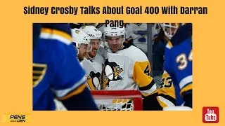 Thumbnail: Sidney Crosby Talks About Goal 400 With Darran Pang