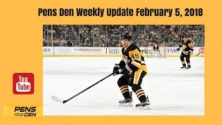 Thumbnail: Pens Den Weekly Update February 5, 2018