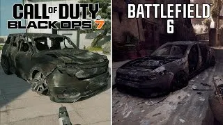 Thumbnail: Call of Duty: Black Ops 7 VS Battlefield 6 | Details & Gameplay & Weapons Comparison