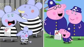 Thumbnail: George Family Police vs Edmond Family Thief | Peppa Pig Funny Animation