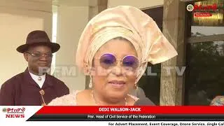 Thumbnail: President Tinubu swears in Abel Enitan as new Head of Civil Service of the Federation