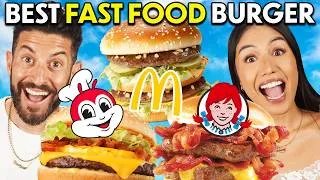 Thumbnail: Who Makes The Best Fast Food Burger? (ft. Josh Elkin)