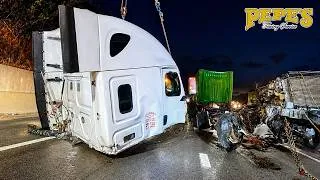 Thumbnail: This Semi Crashed So Hard The Cab Ripped Clean Off