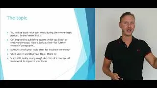 Thumbnail: How to write your Master Thesis