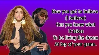 Thumbnail: Shakira x Burna boy Dai Dai (lyrics) world cup 2026