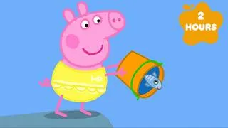 Thumbnail: Peppa Pig Finds Rock Pool Treasure! ✨🦀 | Full Episodes | Cartoons for Kids | 2 Hours