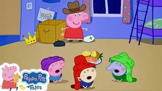 Thumbnail: George Pig's Sleep Over ✨ Kids Videos 🐽 Peppa Pig Full Episodes | All New Peppa Pig Tales