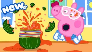 Thumbnail: Peppa Pig Tales 🍉 Watermelon Experiments 💥 BRAND NEW Peppa Pig Episodes