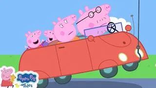 Thumbnail: Oh no! Car trouble 🚌 Peppa Pig Tales 🐷  Cartoons for Kids 💕 Peppa Pig Stories Full Episodes