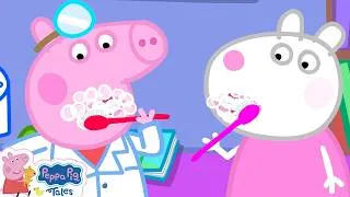 Thumbnail: Peppa Pig Tales 🐷 Peppa's Trip to the Dentist ✨ Cartoons for Kids 💕 Peppa Pig Stories Full Episodes