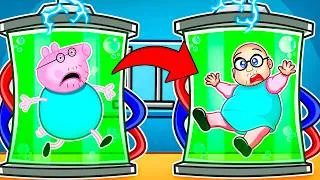 Thumbnail: DADDY PIG BECAME HUMAN in Roblox Snapchat!