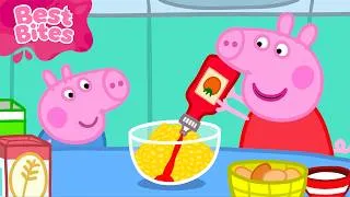 Thumbnail: Baking a Father's Day Cake! 🎂 Kids Videos 🐽 Peppa's Best Bites