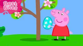 Thumbnail: Peek-a-boo Eggs! 🥚 Kids Videos 🐽 Peppa's Best Bites