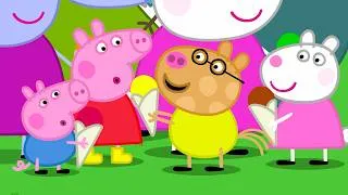 Thumbnail: Peppa Pig & Friends Have SURPRISE Ice Lollies! ❓🍧 | Tales Full Episodes | 1 HOUR