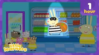 Thumbnail: Peppa Pig Learns About Safety! 🦺 | Tales Full Episodes | 1 Hour | Little Learners