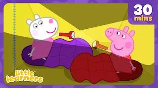 Thumbnail: Peppa Pig Learns About CAMPING! 🏕️ | Peppa Pig Full Episodes | 30 Mins | Little Learners
