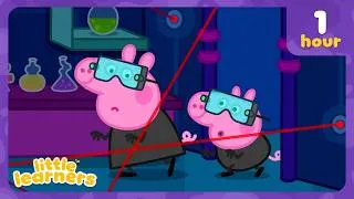 Thumbnail: Peppa Pig Learns To Be a SECRET Agent 🕵️‍♀️  | Tales Full Episodes | 1 Hour | Little Learners