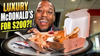 Thumbnail: The World's Most Expensive Luxury McDonald's 🌎💸 | Bilingual ASMR Experience