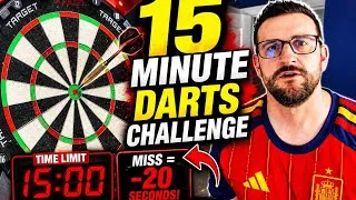 Thumbnail: Most Darts Players Won’t Finish This… 15 Minute Checkout Challenge 🎯