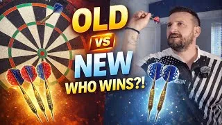 Thumbnail: Vintage Brass Darts vs New Luke Littler Darts 🎯 501 Challenge – Which Wins?!