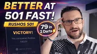Thumbnail: Rushos 54321 (501 game) – The Mindset Darts Game That Will Improve Your Scoring 🎯