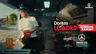 Thumbnail: Gordon Ramsay and George Russell star in Doritos Loaded Formula 1® commercial