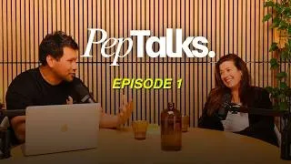 Thumbnail: PepTalks S1E1 - Hacking Happiness: Stories That Shift Perspective with Penny Locaso