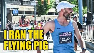 Thumbnail: I Ran the Flying Pig Marathon in Cincinnati (Full Race Vlog)
