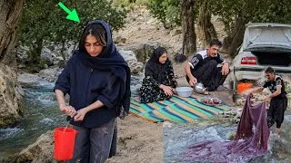 Thumbnail: Welcoming the Operator’s Sister: Rajab and Hakimeh’s Exciting Trip to a Mountain River