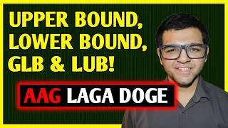 Thumbnail: Upper Bound, Least Upper Bound ( LUB ), Lower Bound & Greatest Lower Bound ( GLB ) 🔥