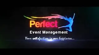 Thumbnail: Perfect Event Management | Cinematic Logo Motion Intro
