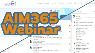 Thumbnail: Announcement: AIM365 - PerfectLaw's Browser-Based Case & Document Management (Webinar Recording)