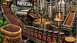 Thumbnail: Inside a Nescafé Coffee Factory: From Coffee Beans to Instant Coffee | Full Process