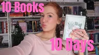 Thumbnail: I tried reading 10 books in 10 days?!