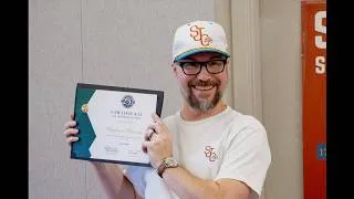Thumbnail: SJC250 Committee presents Andrew Stroscher for their final presentation of the SJC250 Speaker Series