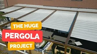 Thumbnail: The Huge Pergola Showcase: Motorized Pergola, Smart Control, & Real Pergola Design