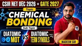 Thumbnail: MOT VS Diatomic Term Symboles  CSIR NET DEC 2026  4 Marks Concepts