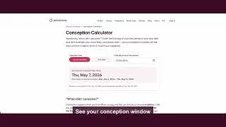 Thumbnail: Conception Calculator: When Did I Conceive? (Free)