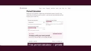 Thumbnail: Period Calculator: Predict Your Next Period & Fertile Window (Free)