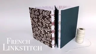 Thumbnail: French Link Stitch #Bookbinding #Tutorial