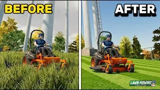 Thumbnail: Lawn Mowing Simulator 2 - Cutting Extremely Overgrown Grass