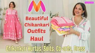 Thumbnail: Huge Chikankari Haul | Myntra Chikankari Kurta Sets Tops Coord Sets n more  | Perkymegs Hindi