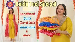 Thumbnail: Festive Bandhani Suits Anarkalis Coord Sets from Myntra | Rakhi Teej Special | Perkymegs Hindi