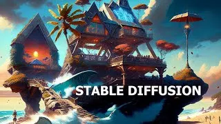 Thumbnail: Meet me at the cliff house - A Stable Diffusion journey