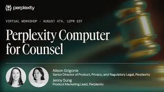 Thumbnail: Perplexity Computer for Counsel