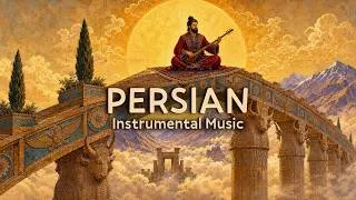 Thumbnail: Above the Mountains of Persia — Soothing Instrumental Music for Screen-Free Rest & Mental Reset