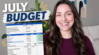 Thumbnail: Birthday month, Investing $2,150, Self-employed probs | July 2026 Budget