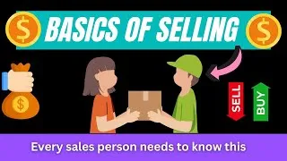 Thumbnail: Basics of Selling PART 4: Essential Tips and Techniques for Success #sales #salestraining