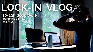Thumbnail: ACADEMIC ENDURANCE | cramming 12 weeks of neurology in 48h, 2 finals in 3 days